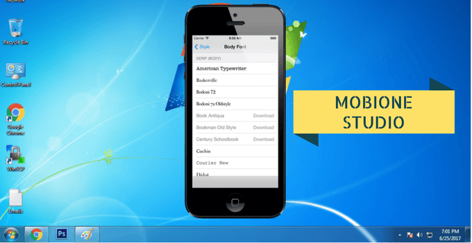 mobione studio is a best ios emulator for pc 