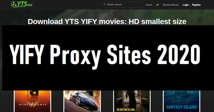 How Does a YIFY Proxy work in unblocking the torrents