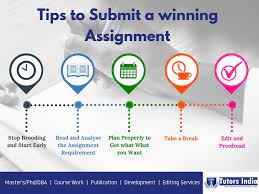 how to do masters assignment