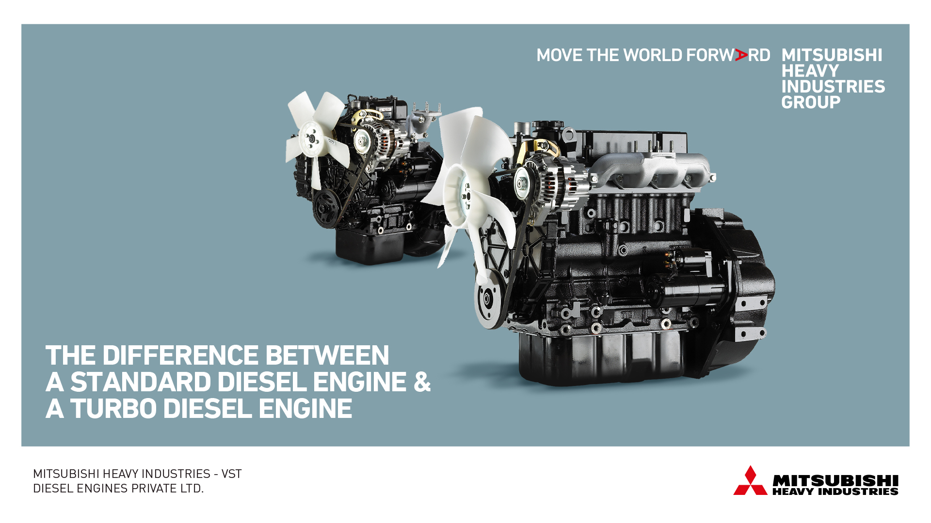 The difference between a standard diesel engine & a turbo diesel engine