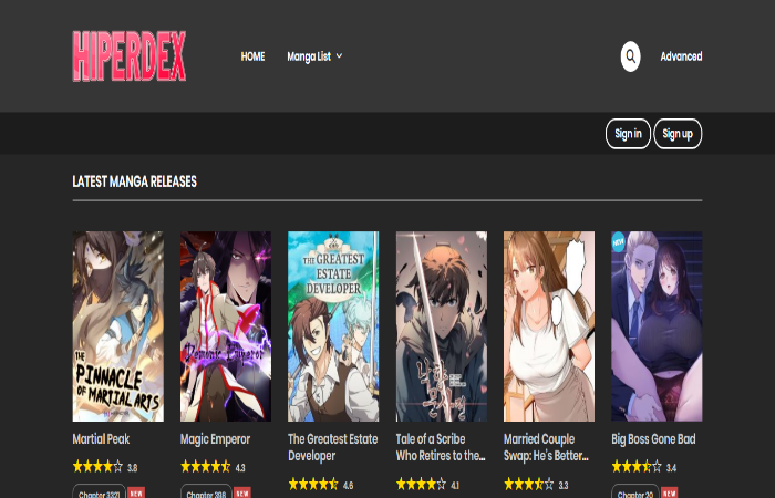 Hiperdex: Latest Manga Releases with Adult Archives