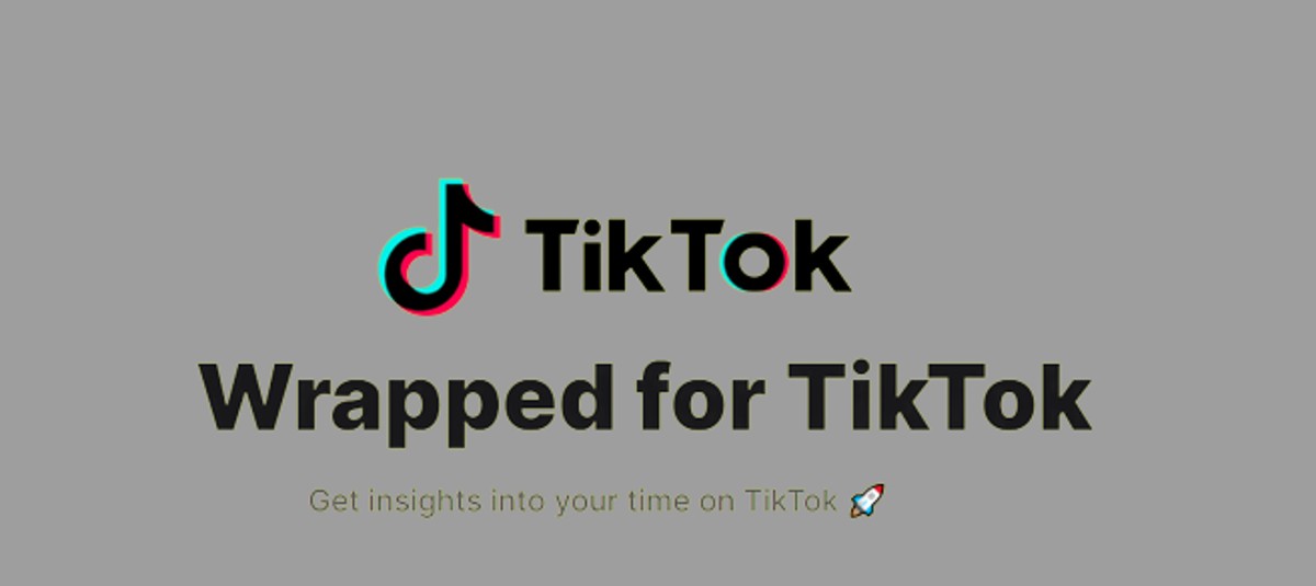 TikTok Wrapped End-of-Year Review Tool for TikTok Activity