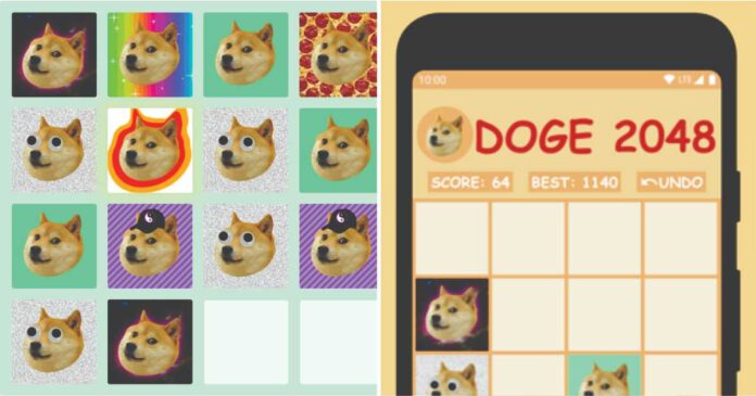 Doge 2048 Unblocked Play Doge 2048 Free Online Meme Dog Game