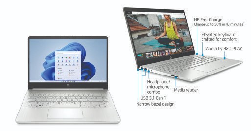 HP Laptop 15s, 11th Generation