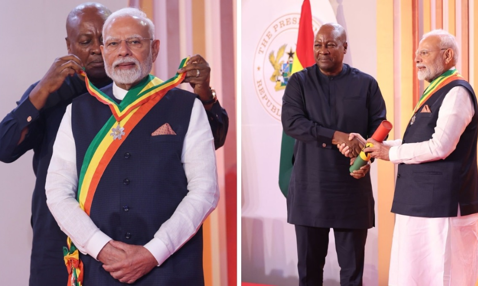 PM Modi Ghana National Honour: First Indian Leader to Receive This Award