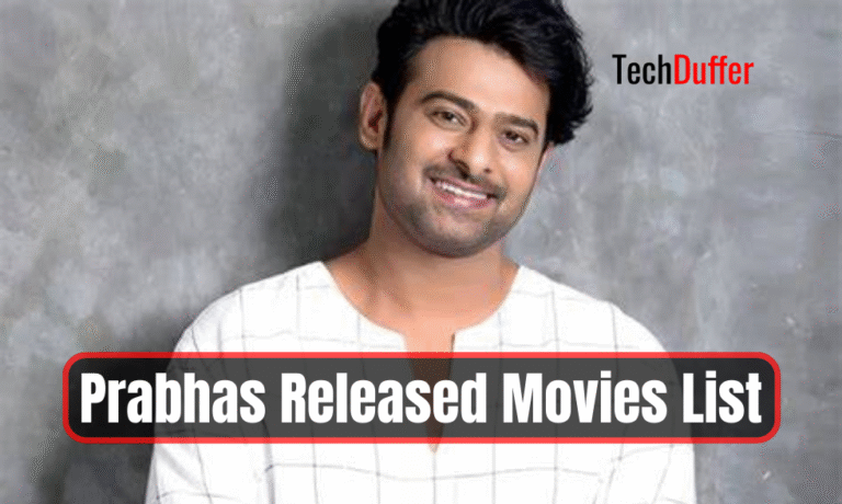 Prabhas Movies List with Complete Cast, Synopsis, and Ratings
