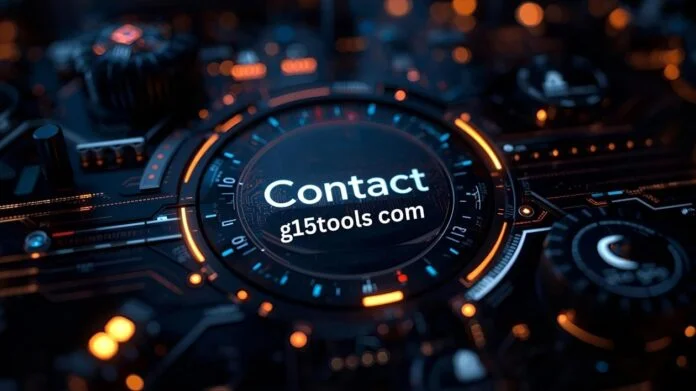 How to Contact G15Tools.com: A Complete Guide