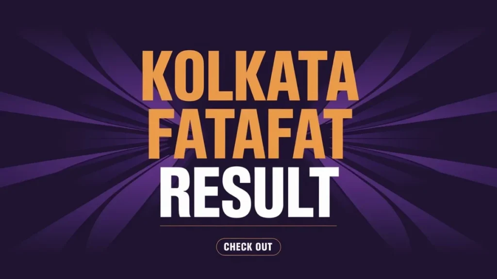 Kolkata Fatafat: Quick Results on ARCarrierPoint.net